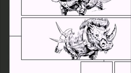 Time laps "Orcs & Gobelins" (Soleil)